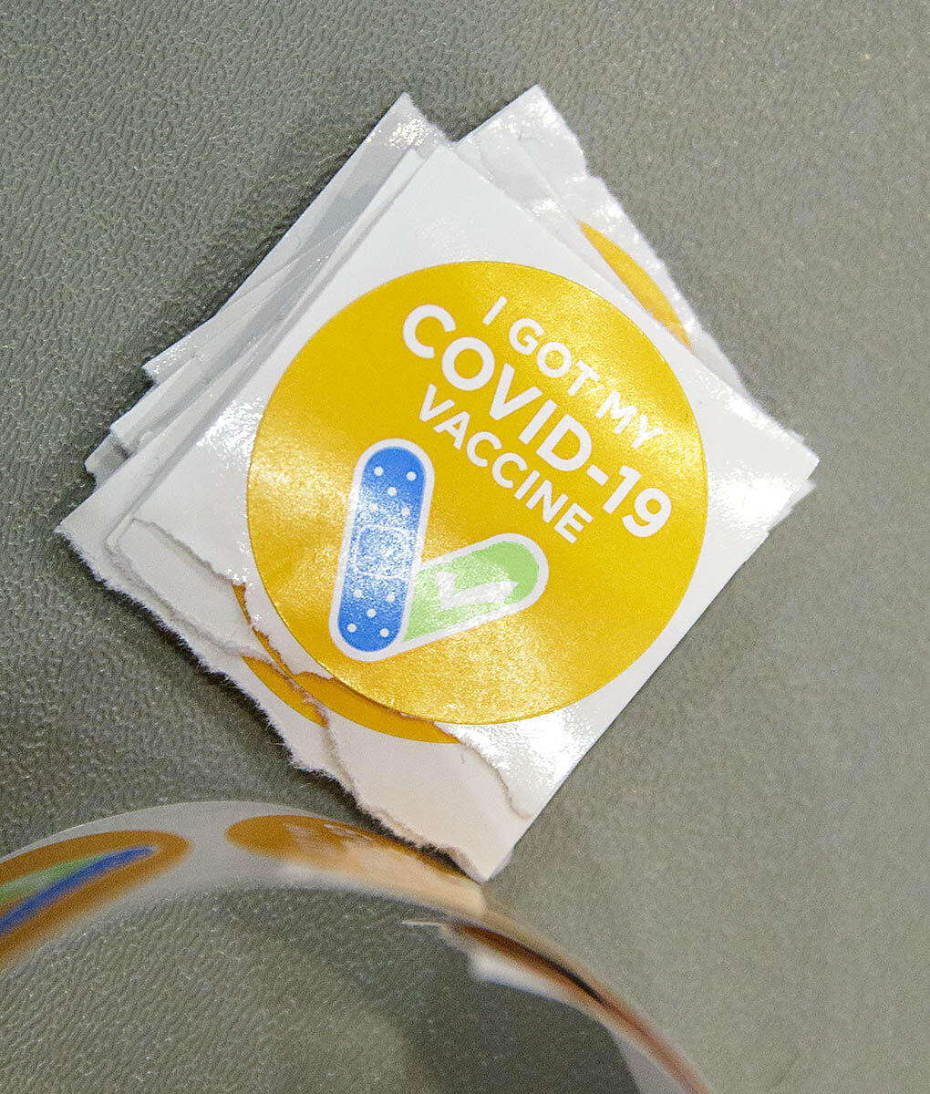 COVID-19 vaccine generic sticker